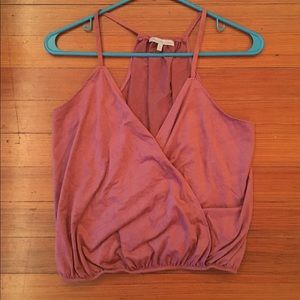 Charlotte Russe crop tank, size S